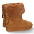BEQUEME UND WARME AUSTRALISCHE DAMENSTIEFEL MIT INNENFELL UND SCHLEIFENDDETAIL AM ABSATZ – IDEAL FÜR HERBST UND WINTER
